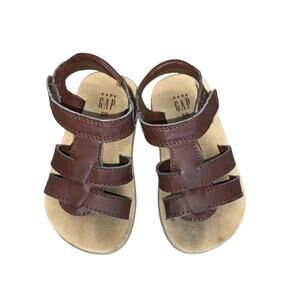 GAP Brown Toddler Foam Fisherman Sandals